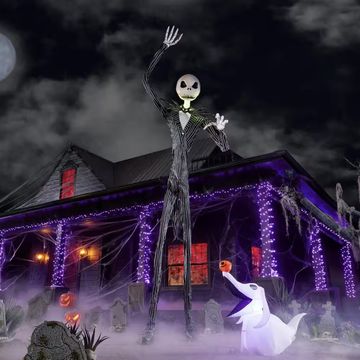 home depot's jack skellington from the nightmare before christmas
