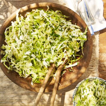 lemony cabbage salad