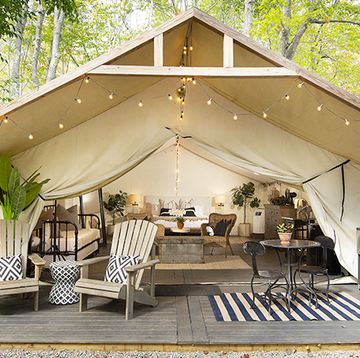 best us glamping destinations — sandy pines